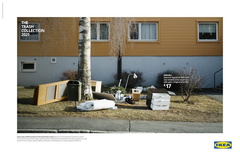 Body image for Insight & Strategy: Ikea Trash Collection