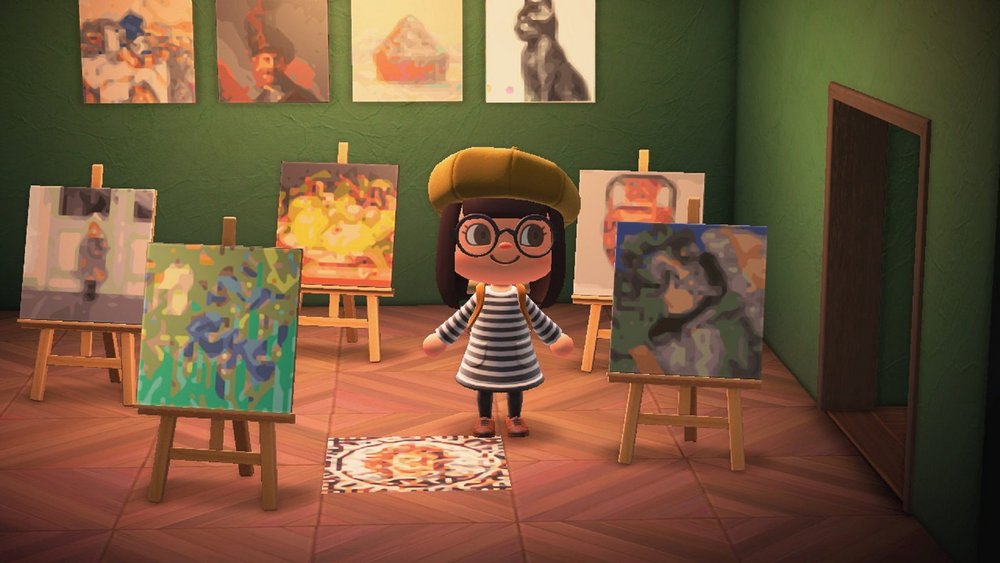 Body image for Getty Museum loans iconic artworks to Animal Crossing