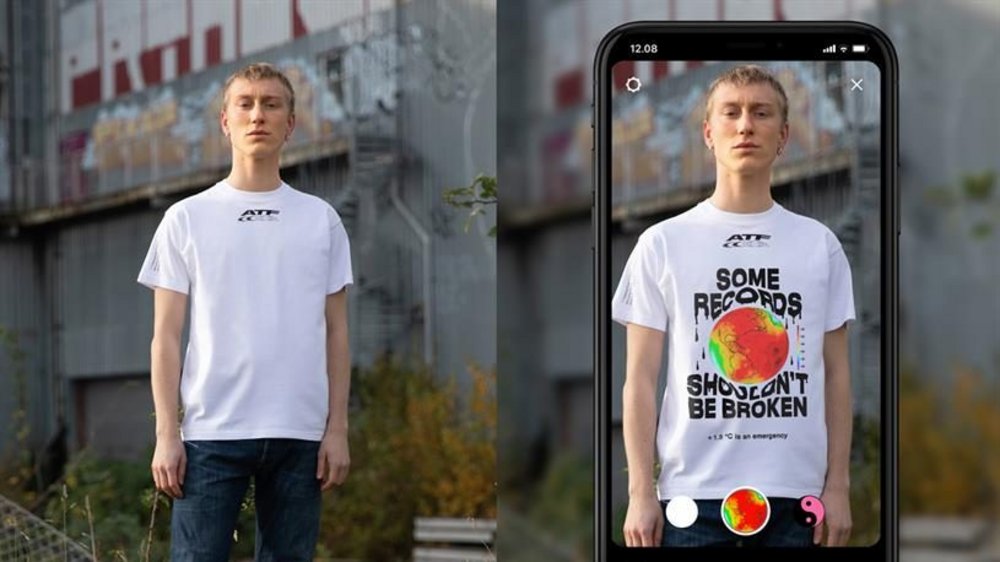 Body image for Carlings makes AR shirt for eco-and-style-conscious protest generation