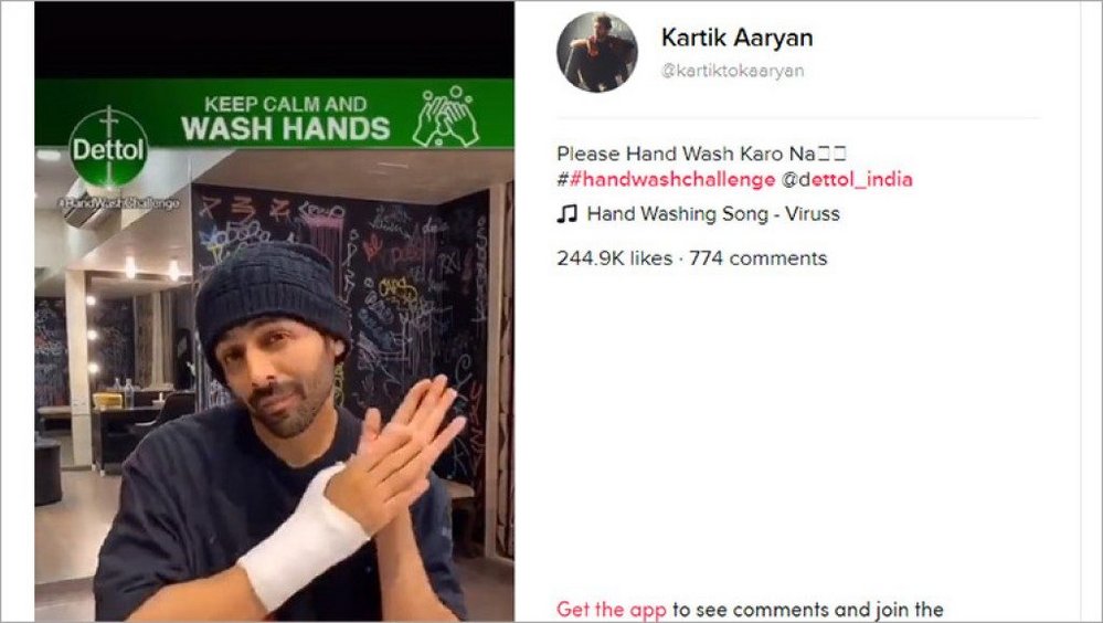 Body image for Dettol generates 50bn views with TikTok #HandWashChallenge