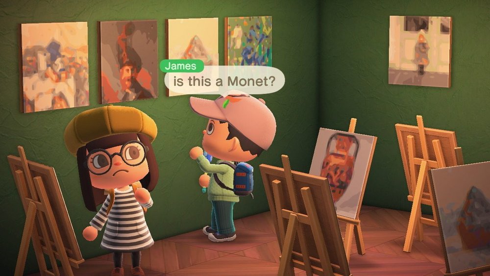 Body image for Getty Museum loans iconic artworks to Animal Crossing