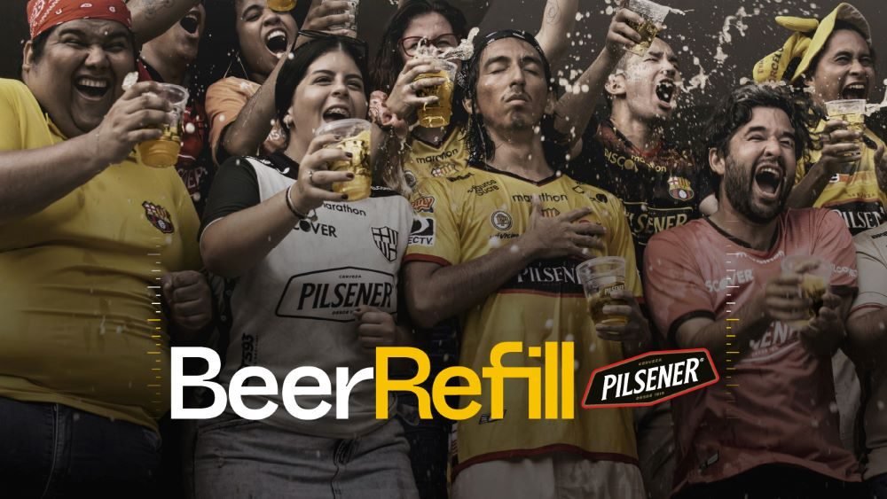 Body image for Ecuadorian beer brand turns spilt pints into shareable social media moments