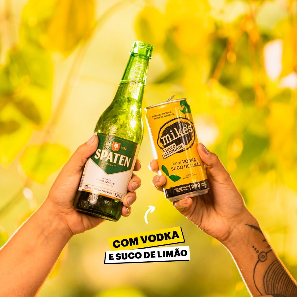 Body image for AB InBev uses beer ads to promote Mike's Hard Lemonade