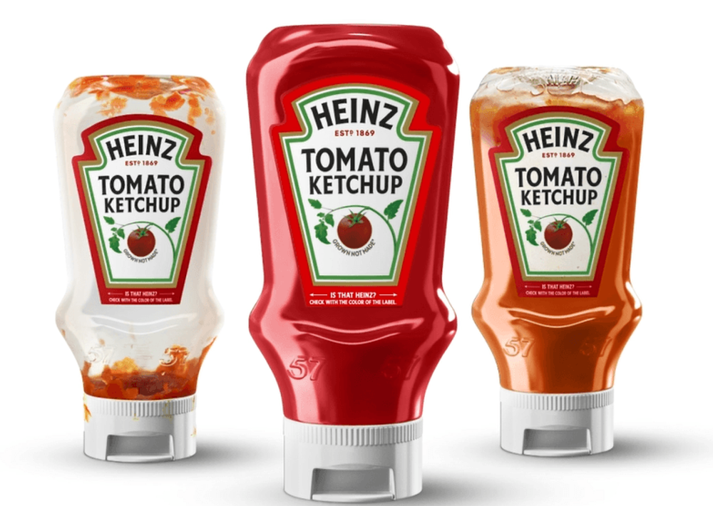 Body image for Heinz cracks down on ketchup counterfeiters with colour swatch labels