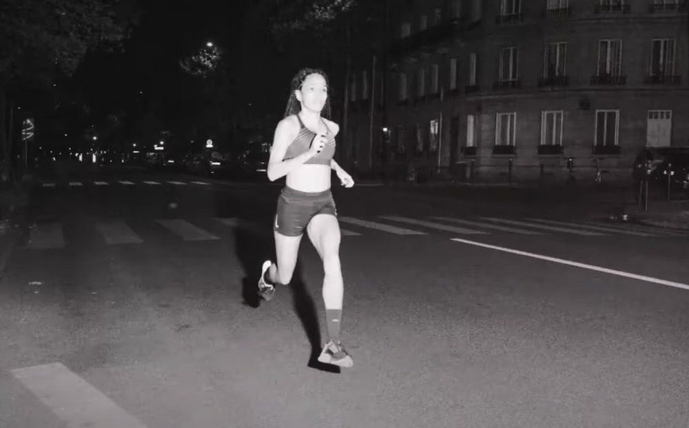 Body image for Athletics store challenges runners to break the speed limit in PR stunt