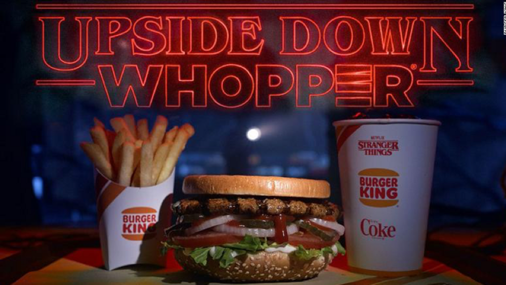 Burger King x Stranger Things Season 3 