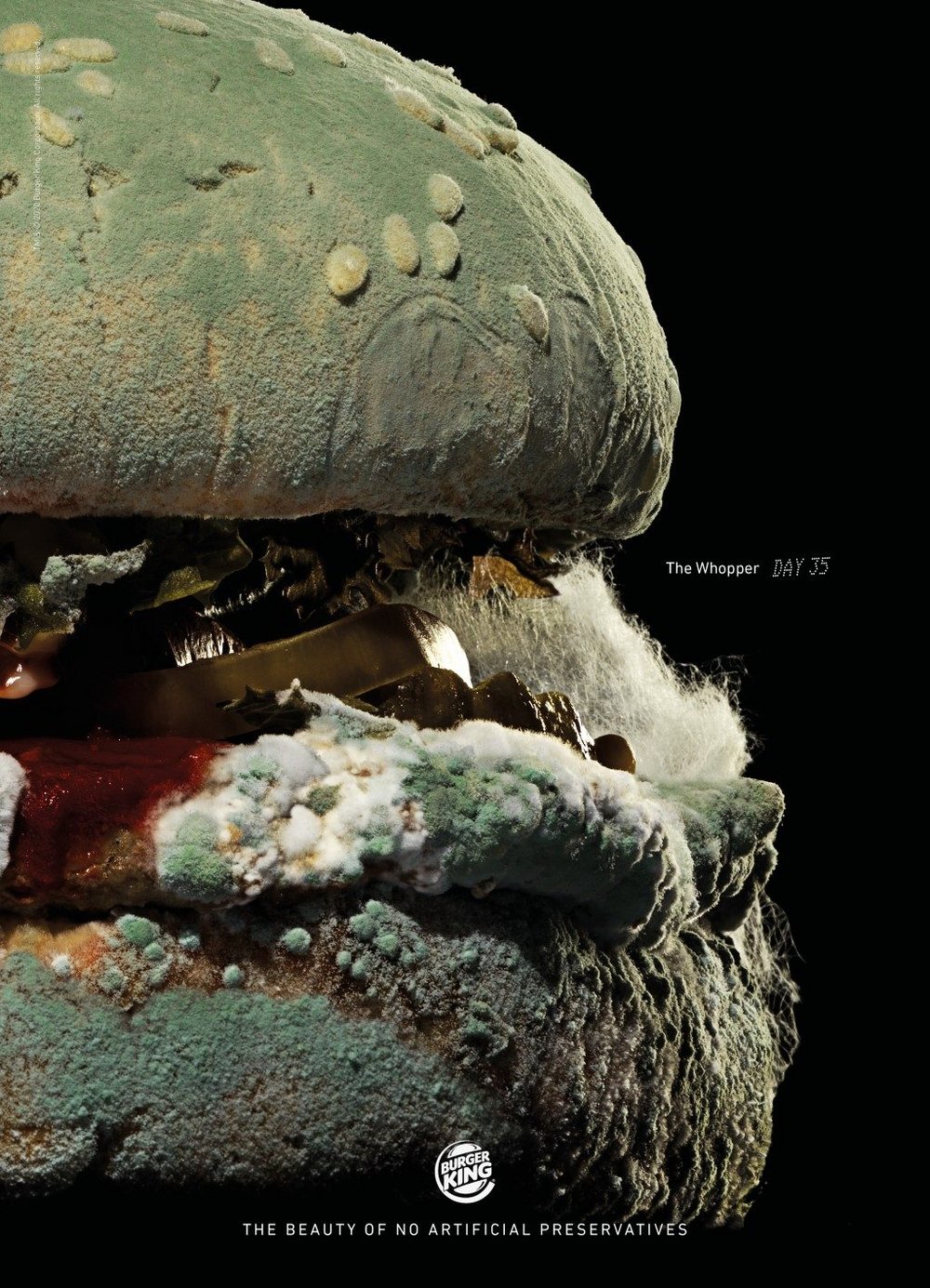 Body image for Burger King and the method behind the Moldy Whopper madness