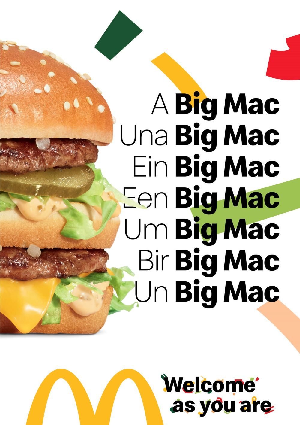 Body image for McDonald’s France welcomes Olympic visitors with multilingual ad