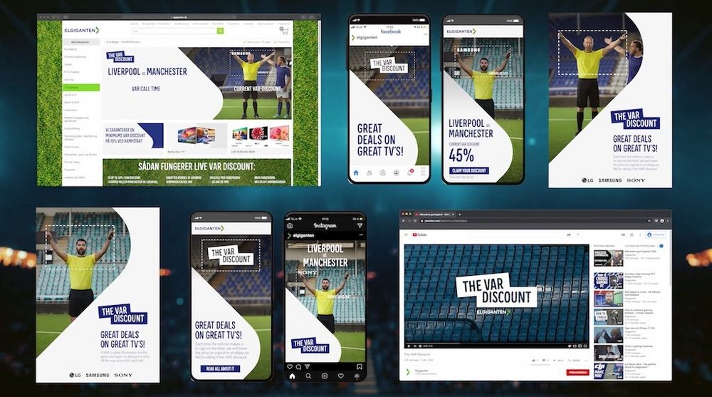 Body image for Danish retailer turns Premier League VAR calls into discounts 