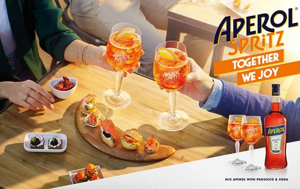 Consumiciones Join the Joy de Aperol Spritz Madrid