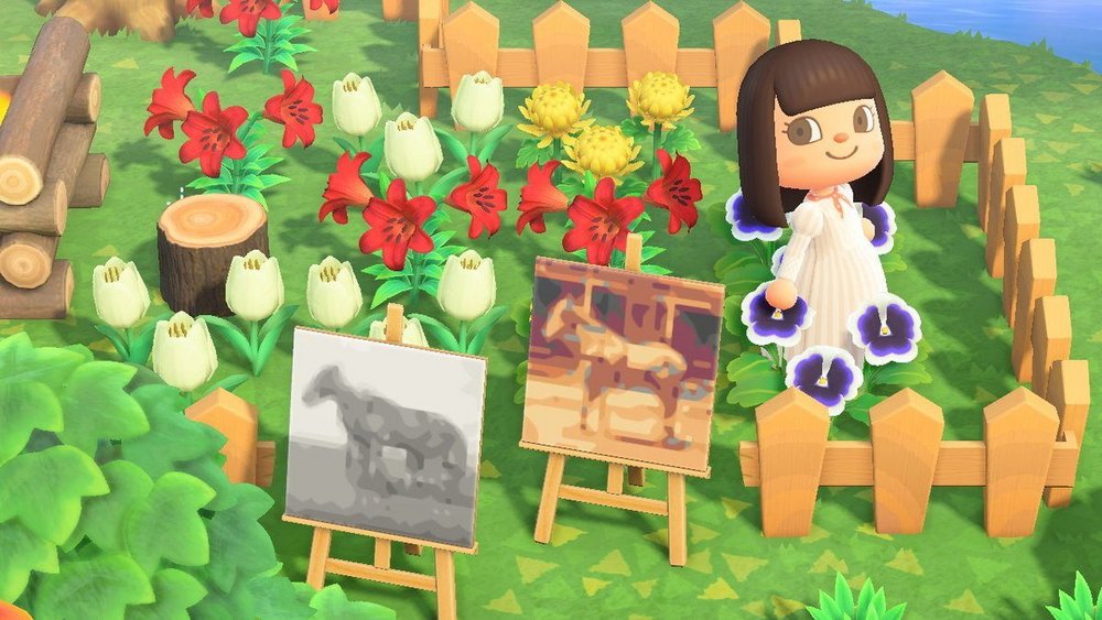 Body image for Getty Museum loans iconic artworks to Animal Crossing