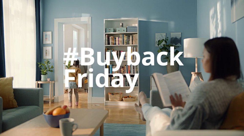 Body image for Ikea buys back old furniture for sustainable Black Friday campaign 