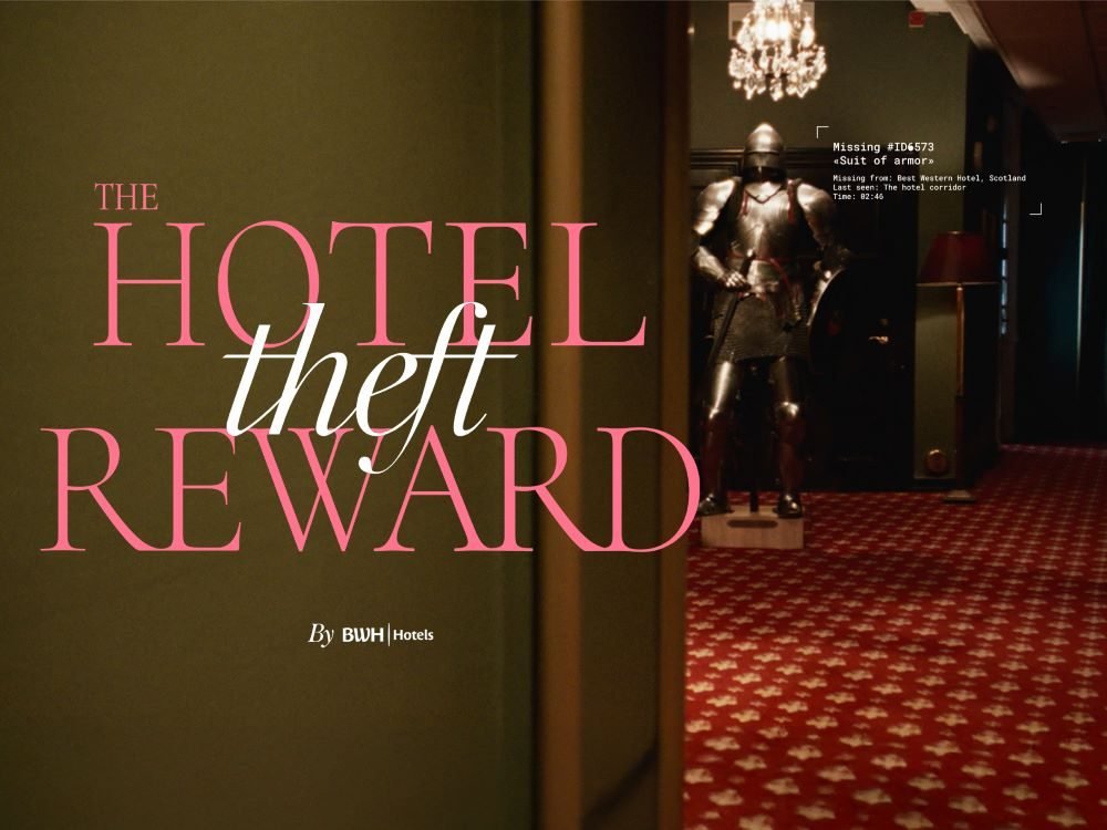 Body image for Scandinavian hotel turns stolen décor into reward campaign celebrating bespoke interiors