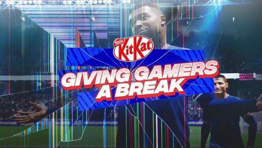 Body image for KitKat infiltrates Fifa 22 to give gamers a break