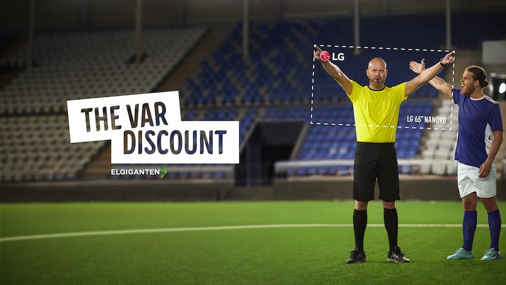 Body image for Danish retailer turns Premier League VAR calls into discounts 