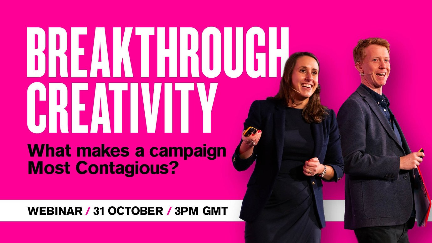 Header image for article Breakthrough Creativity: What makes a campaign Most Contagious?