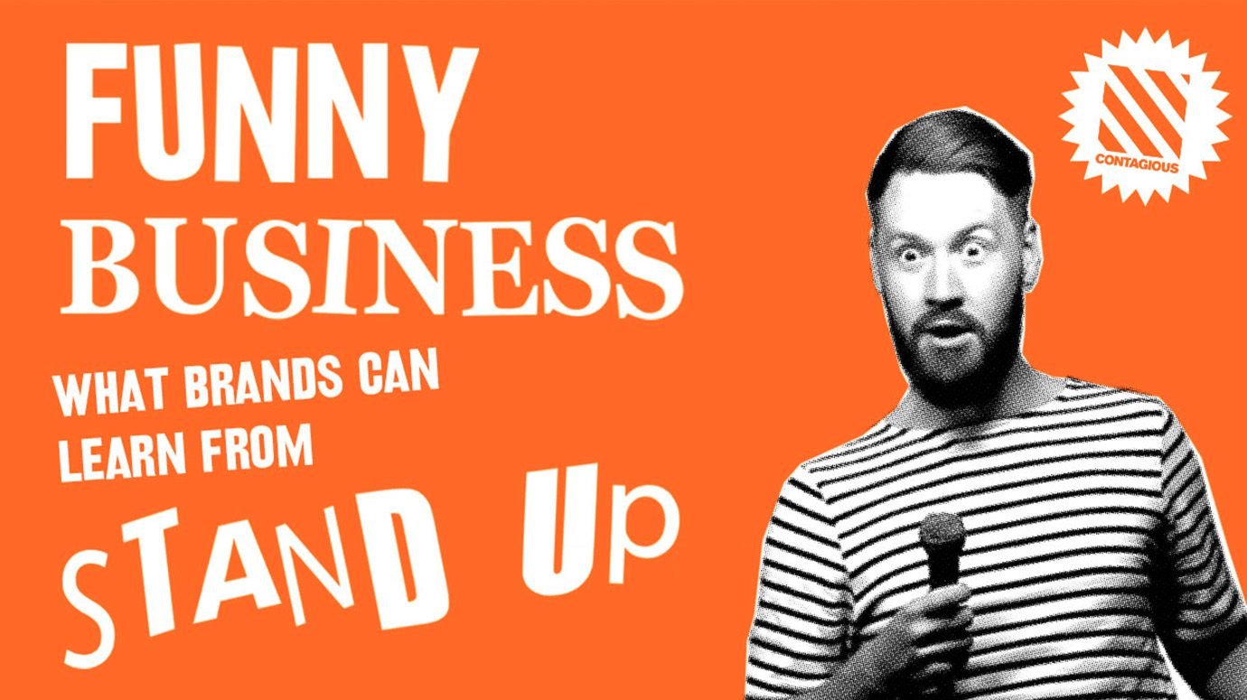 Header image for article Funny business: what brands can learn from stand-up comedy 