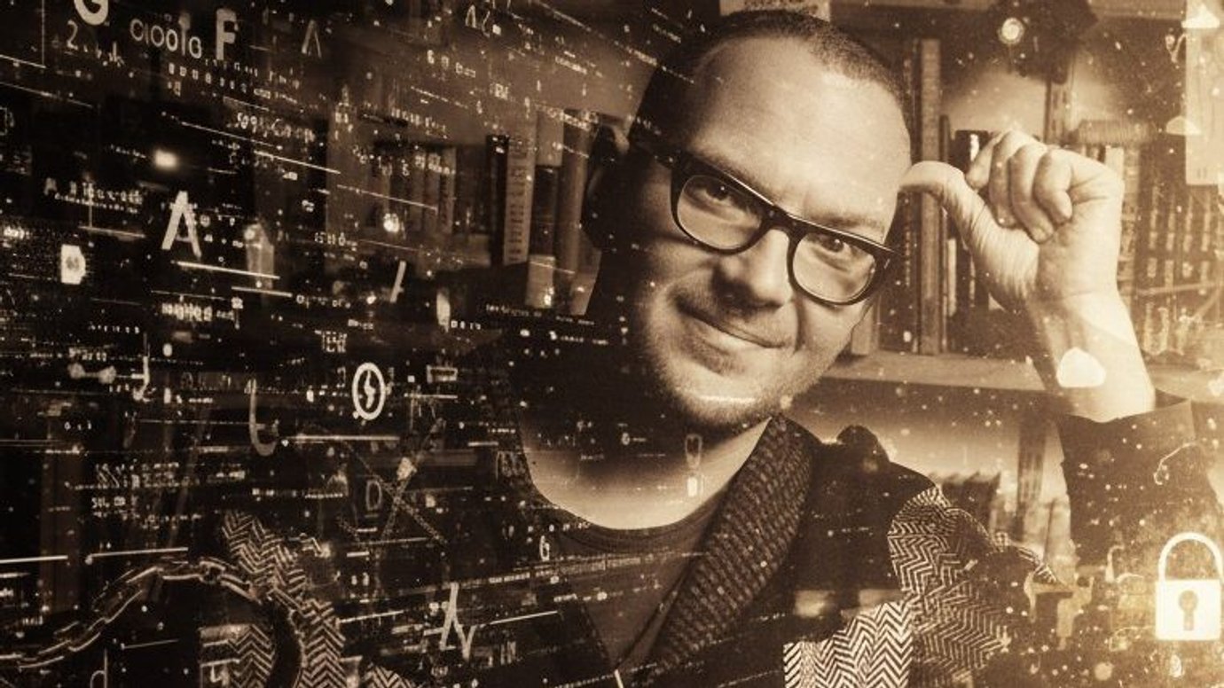 Header image for article Cory Doctorow on advertising and enshittification