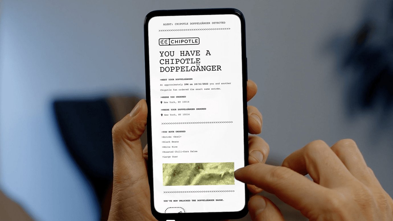 Campaign of the Week Chipotle Doppelgänger Contagious