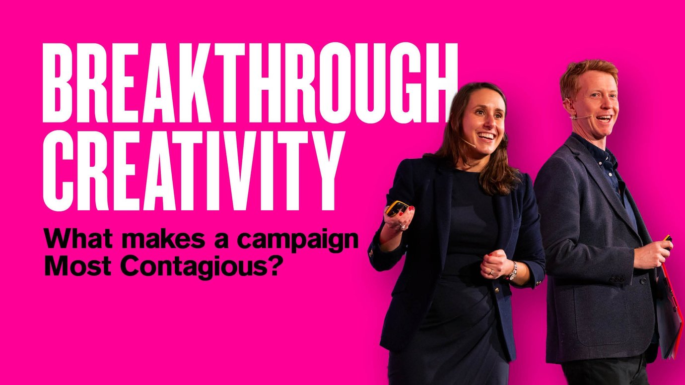 Header image for article Breakthrough Creativity: What makes a campaign Most Contagious?