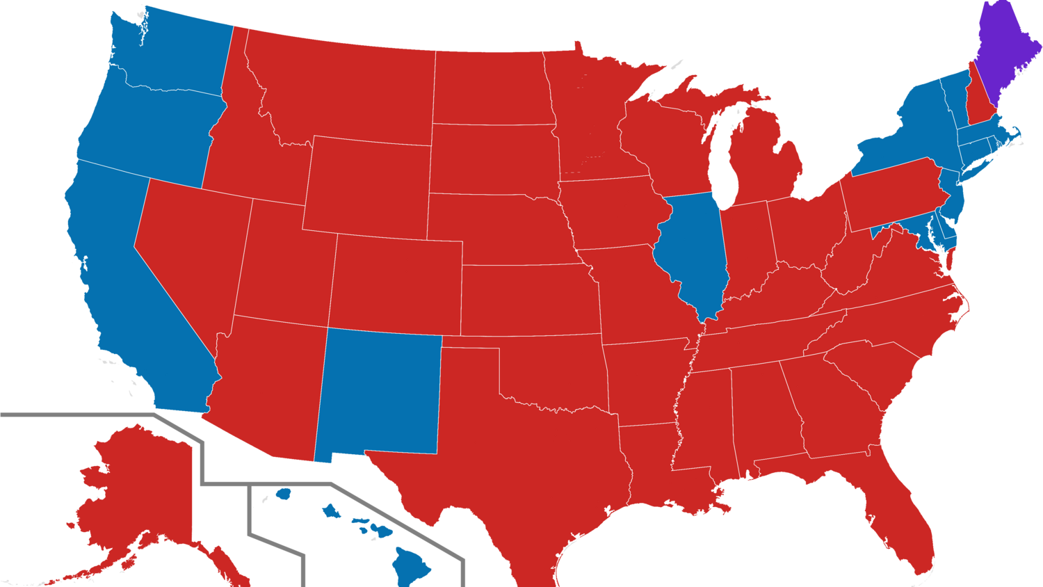 Electoral map
