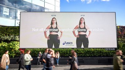 No gains but less pain: Asics touts emotional benefits of exercise