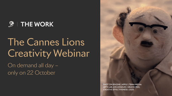 Cannes Lions Creativity Webinar