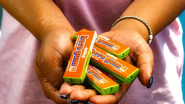 Chewing Hero Gum turns a chew into a life-saving DNA sample