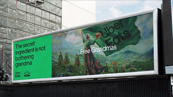 Uber Eats gives grandmas a break in humorous ad series