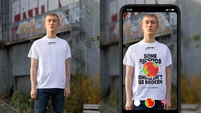 Carlings makes AR shirt for eco-and-style-conscious protest generation