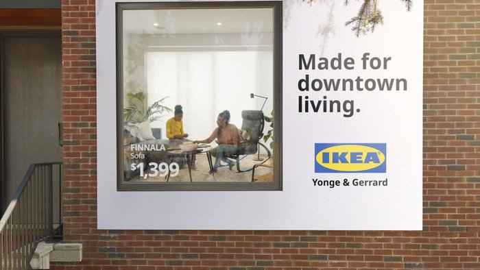Ikea stunt turns Canadians’ homes into showrooms
