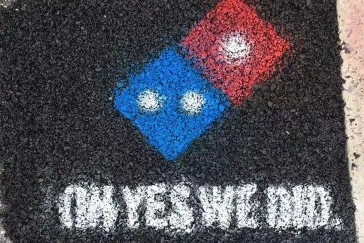 Campaign of the Week Domino's Pizza, Paving For Pizza Contagious